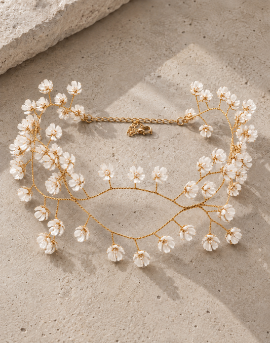 Choker Halo Blanco
