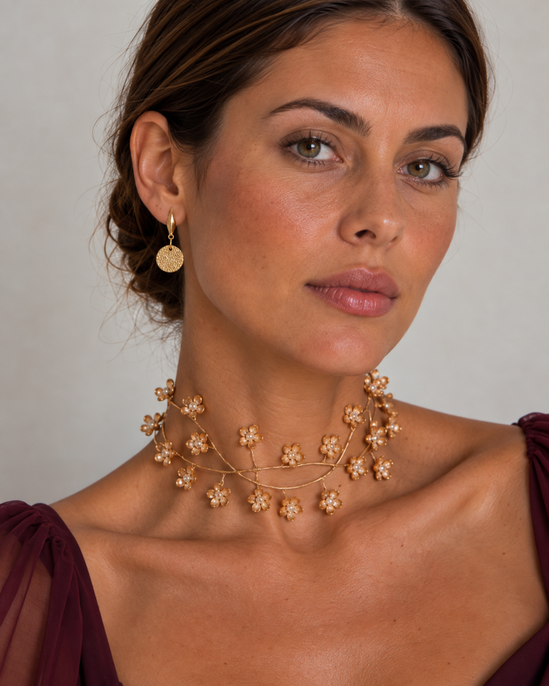 Choker Halo Dorado